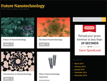 Tablet Screenshot of futurenanotechnology.net